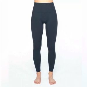 Spanx Look at me Now Navy Leggings Size XL.